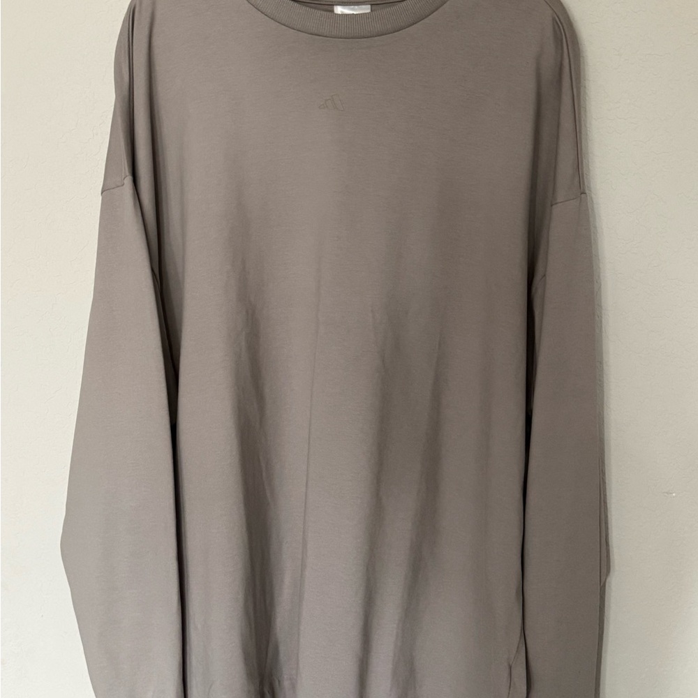 Adidas Long Sleeve Tee - Gray